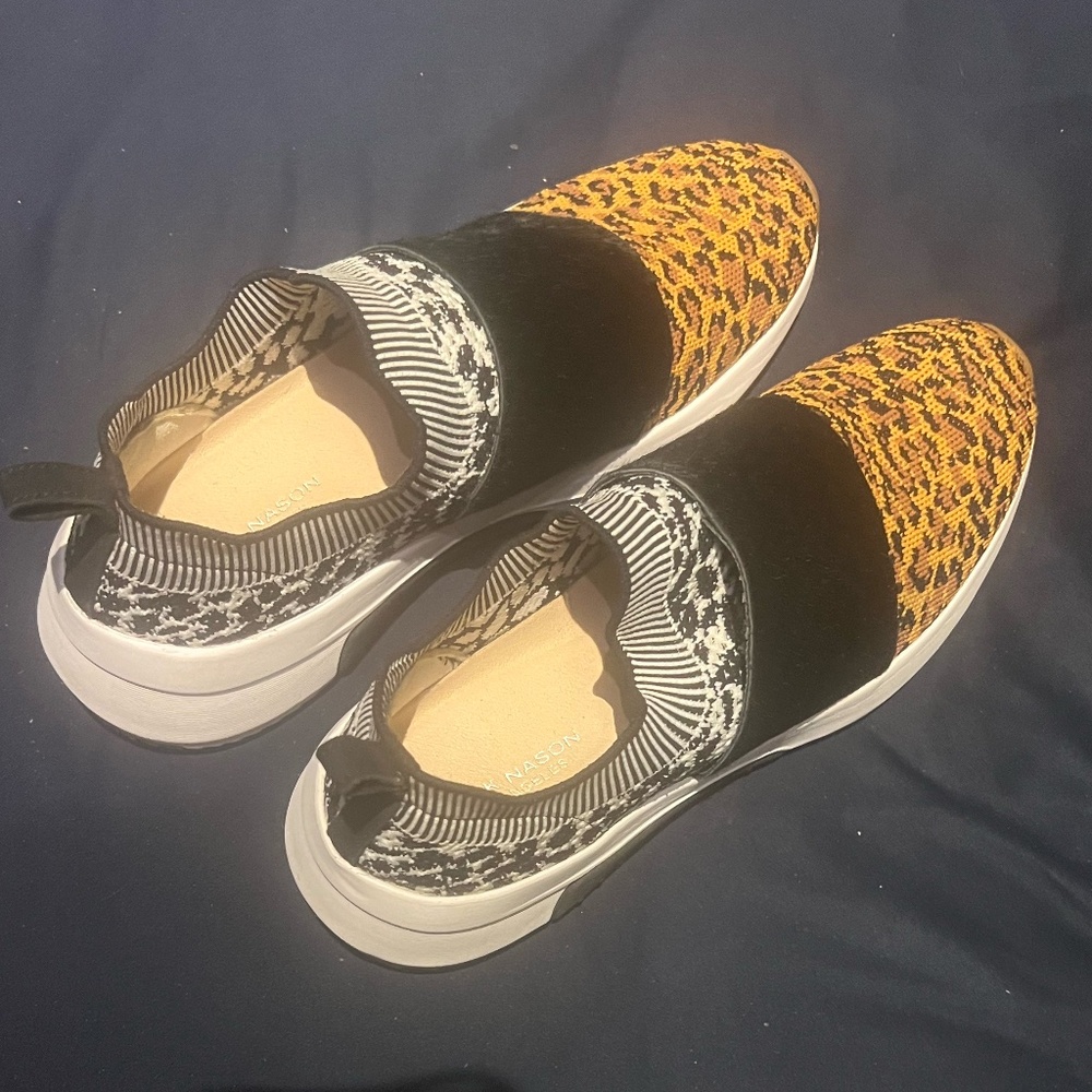 Wild Ass Animal Print Loafers (size 11) Mark Nason